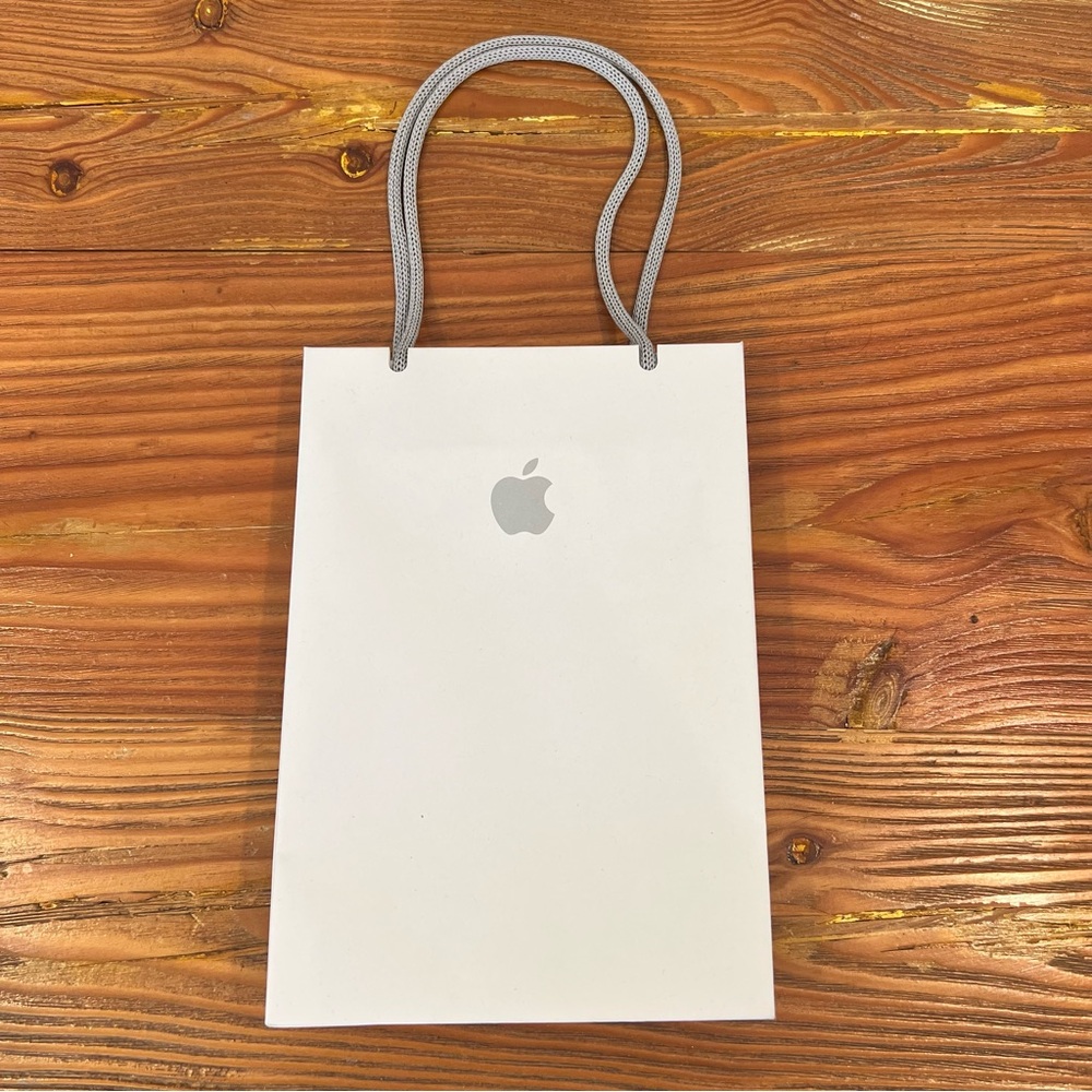 Apple shopping bag small